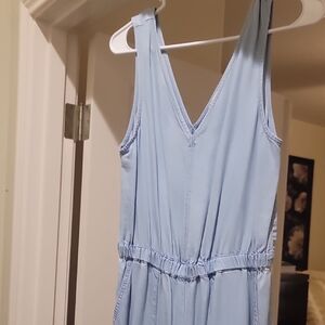 Splendid Light Blue Wide Leg Jumpsuit